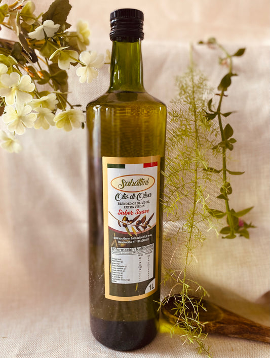ACEITE DE OLIVA 1 LITRO SABATTINI