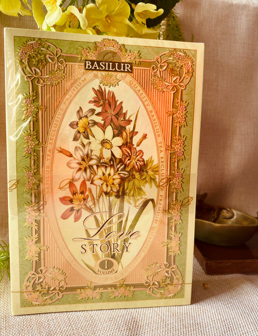 TE VERDE CON FLORES BASILUR
